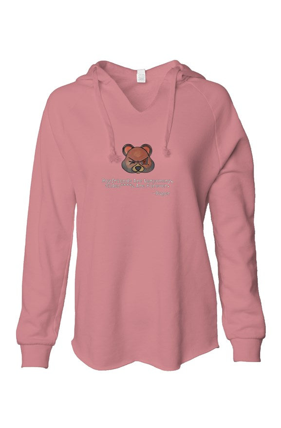 Boyfriends Are Temporary "Dusty Rose" Hoodie 
