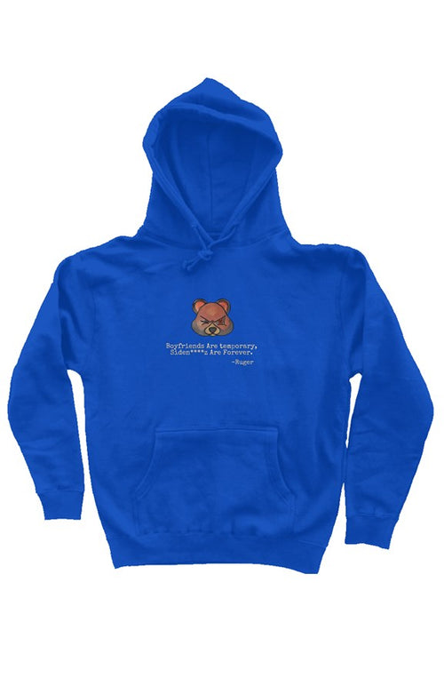 Men’s Boyfriends Are Temporary "Izzy Blue" Hoody 
